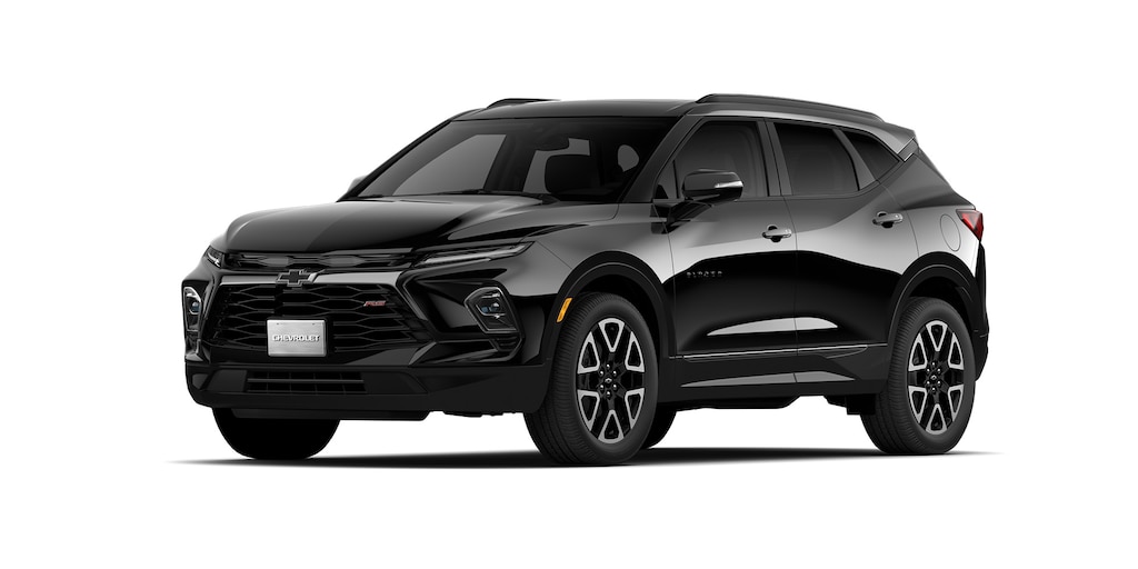 Chevrolet Blazer 2025, camioneta mediana en color negro