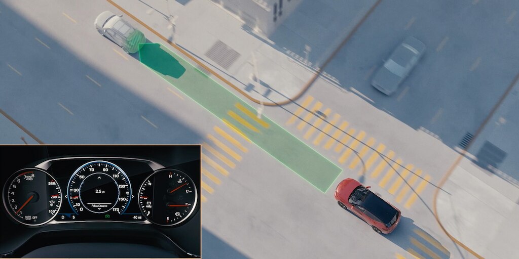 Blazer 2025, camioneta mediana con alerta de colisión frontal, asistencia de seguridad activa Chevrolet